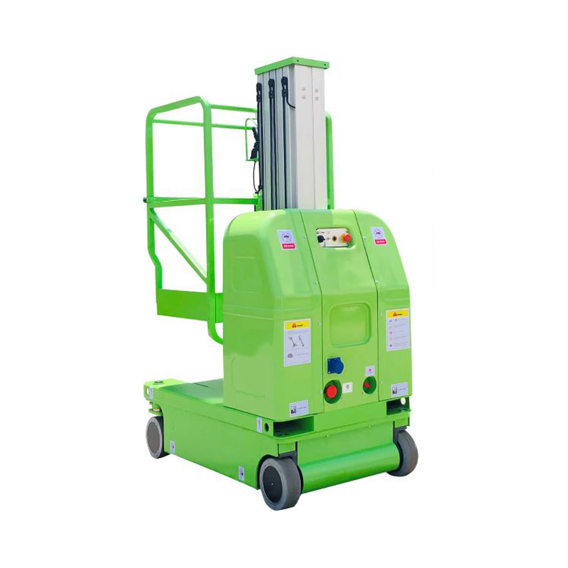 Self propelled aluminum alloy aerial working platform