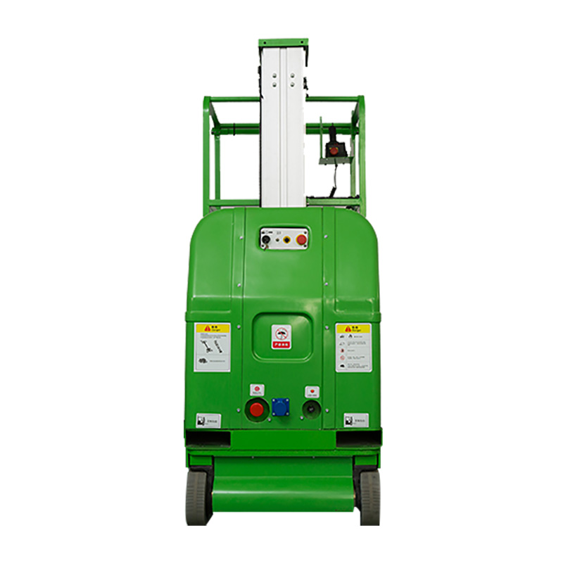 Self propelled aluminum alloy aerial working platform