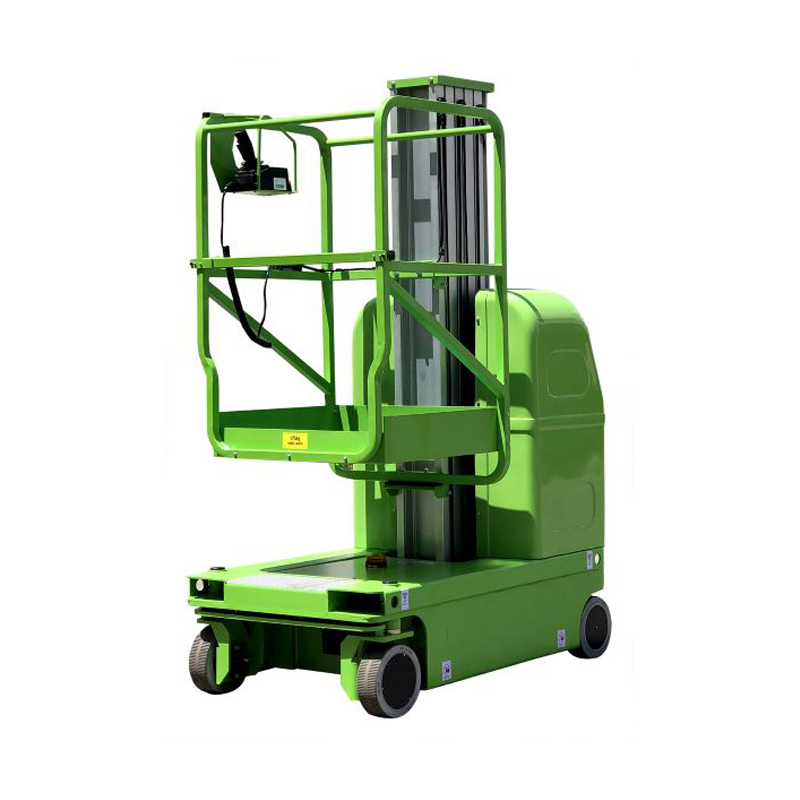 Self propelled aluminum alloy aerial working platform