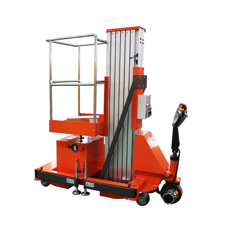 Small aluminum alloy aerial work platform