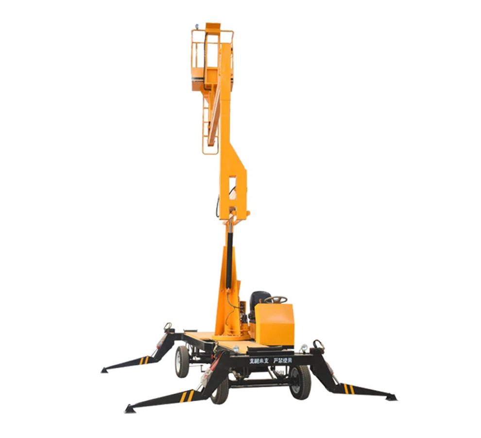 Ordinary curved arm aerial working platform
