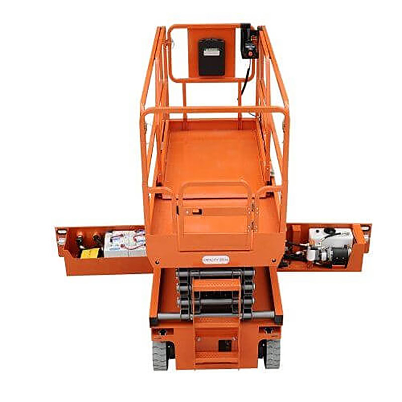 Fully automatic walking aerial working platform