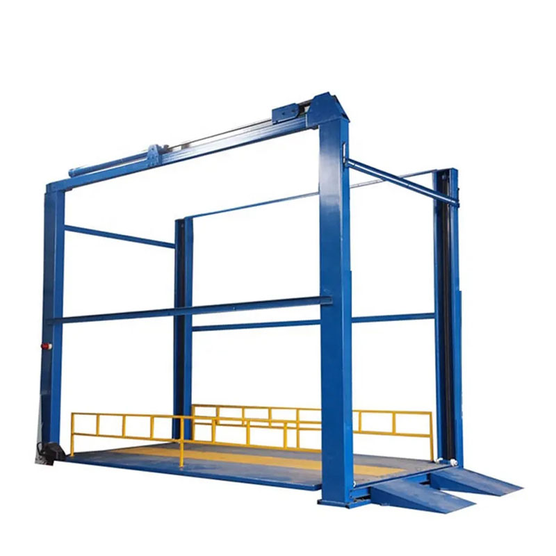 Four column lifting platform