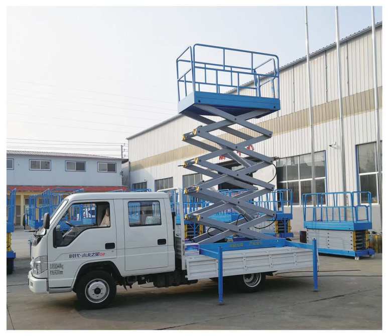 Vehicle Mounted scissor aerial work lift platform