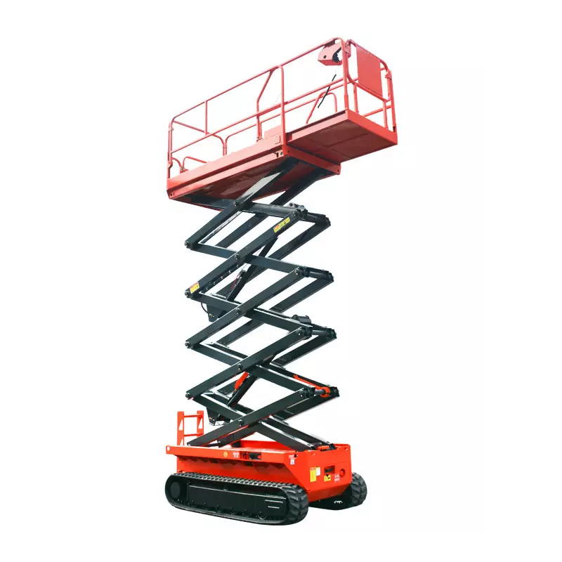 Cross country crawler aerial working lift platform