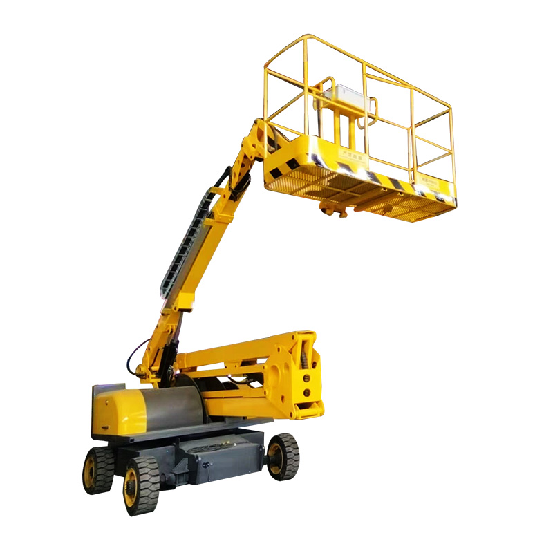 18m height scissor articulated pulley arm lift working platform