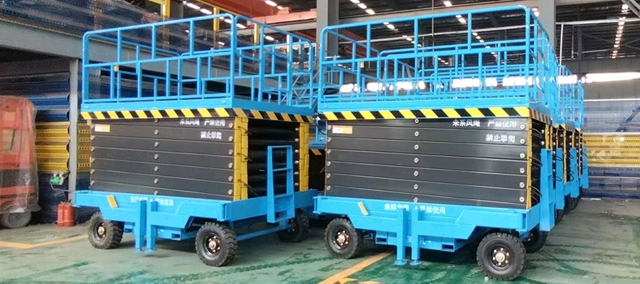 Purchase of Five Traction Mobile Scissor Lift Platform