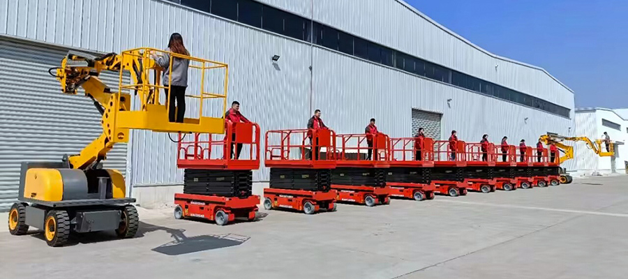 Working principles of scissor lift platform