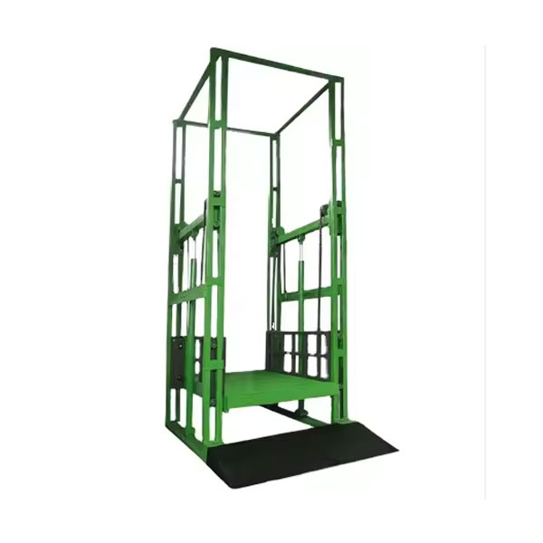 Vertical Lead Rail Lift Platform
